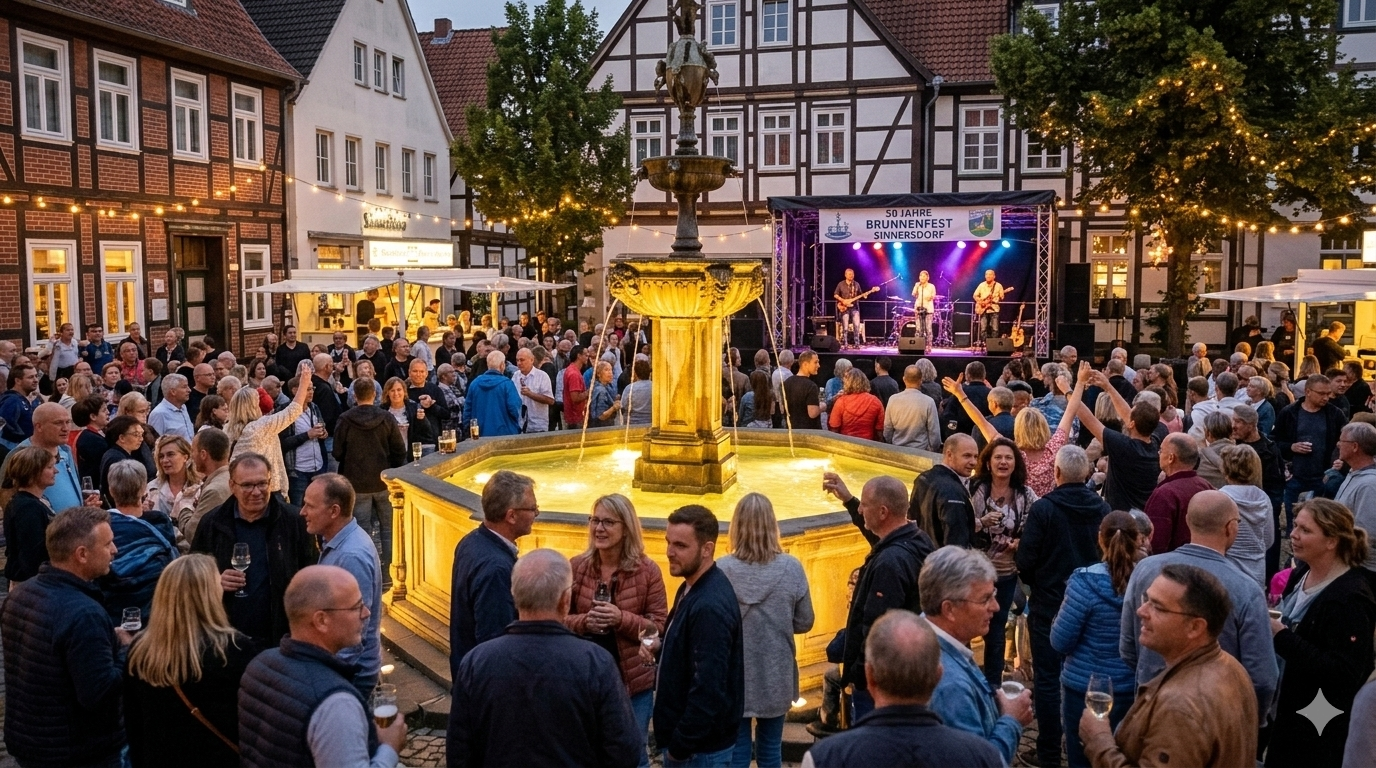 Brunnenfest 50 Jahre Sinnersdorfer Brunnen